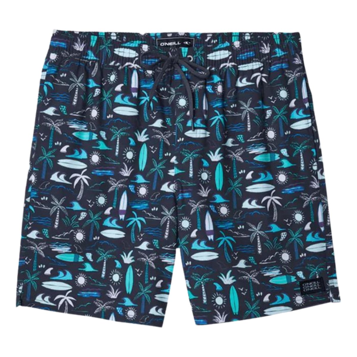 O'Neill Boys Mashup Volley Boardshorts in Graphite - BoardCo