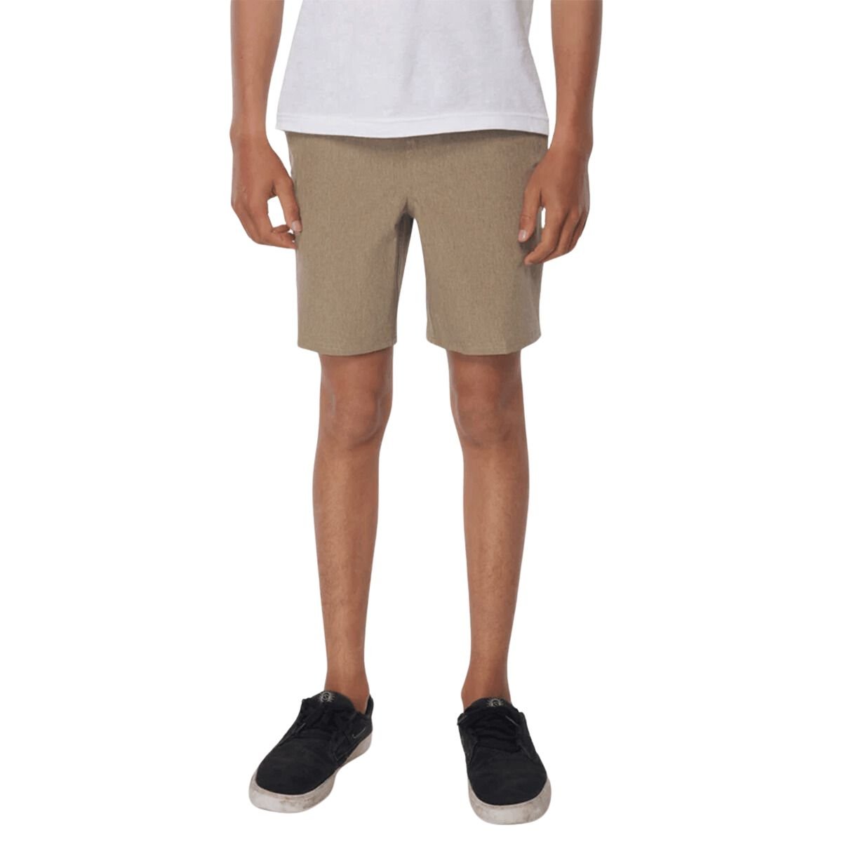 O'Neill Boys Reserve E-Waist Shorts in Khaki Heather - BoardCo