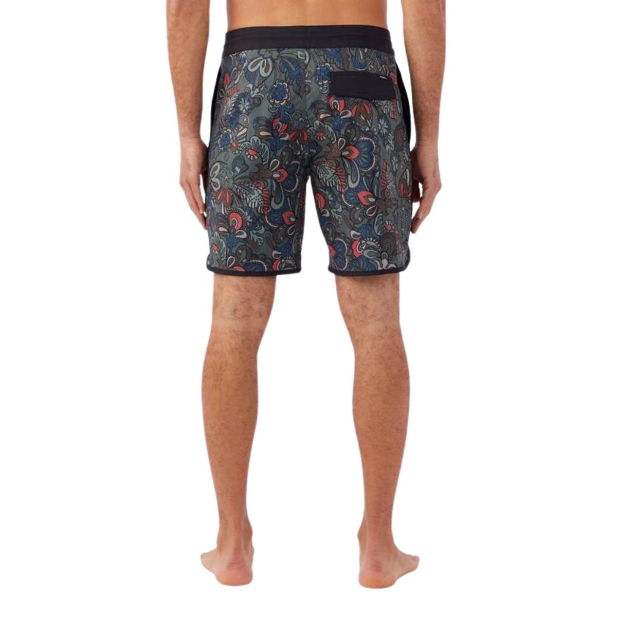 O'Neill Cruzer Scallop 18" Boardshorts in Dark Olive - BoardCo