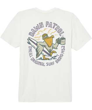O'Neill Daily Grind Tee in Off White - BoardCo