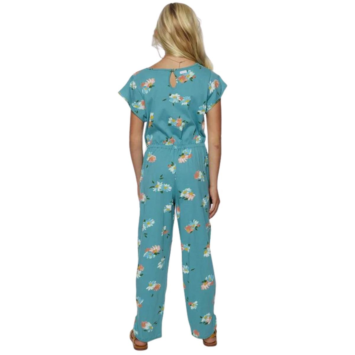 O'Neill Girls Ryder Romper in Teal - BoardCo