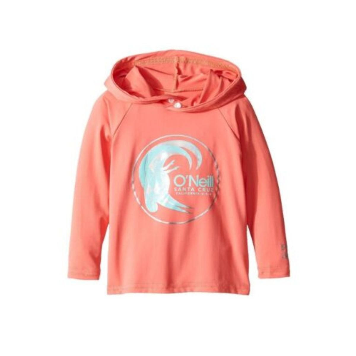 O'Neill Girl's Toddler Skins Hoodie in Coral 2017 - BoardCo