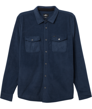 O'Neill Glacier Overshirt In Navy - BoardCo