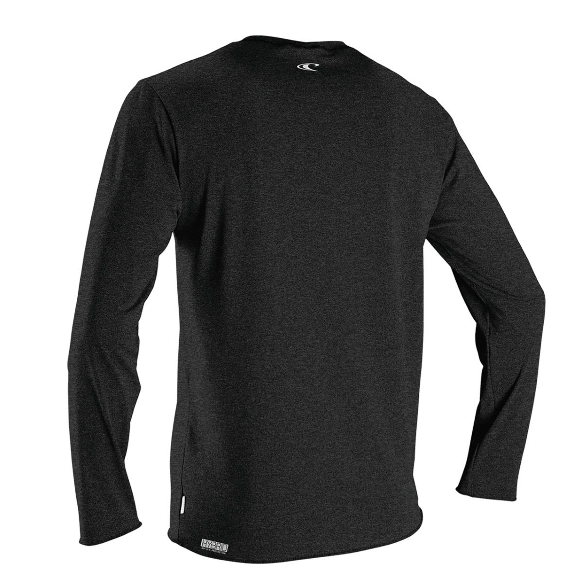 O'Neill Hybrid Long Sleeve Sun Shirt in Black - BoardCo