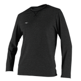 O'Neill Hybrid Long Sleeve Sun Shirt in Black - BoardCo