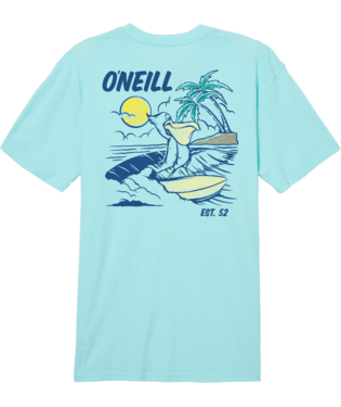 O'Neill Low-Key Tee in Turquoise - BoardCo