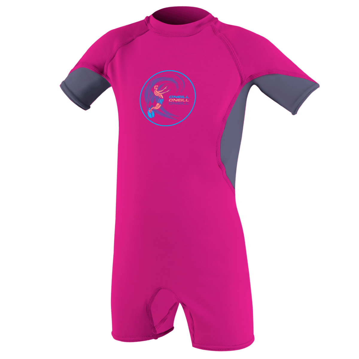 O'Neill Ozone Toddler S/S Spring Wetsuit in Berry/Dusk/White - BoardCo