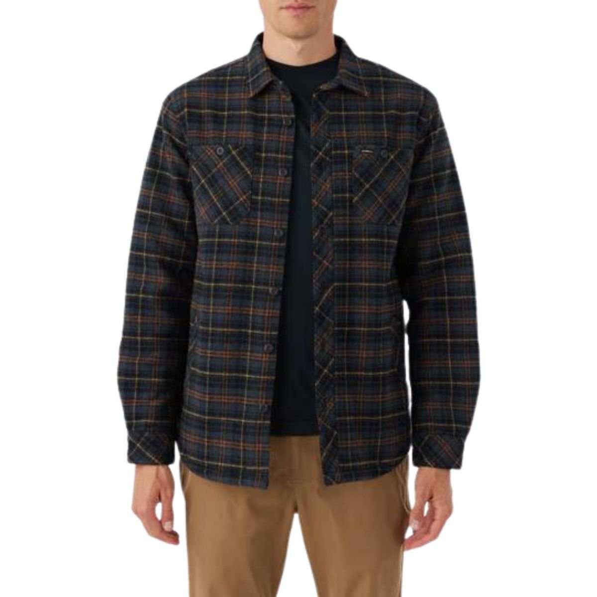 O'Neill Redmond Sherpa Jacket in Black - BoardCo