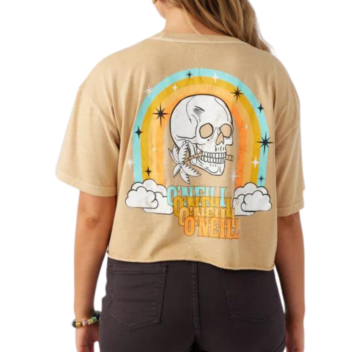 O'Neill Sea Beyond Tee in Khaki - BoardCo