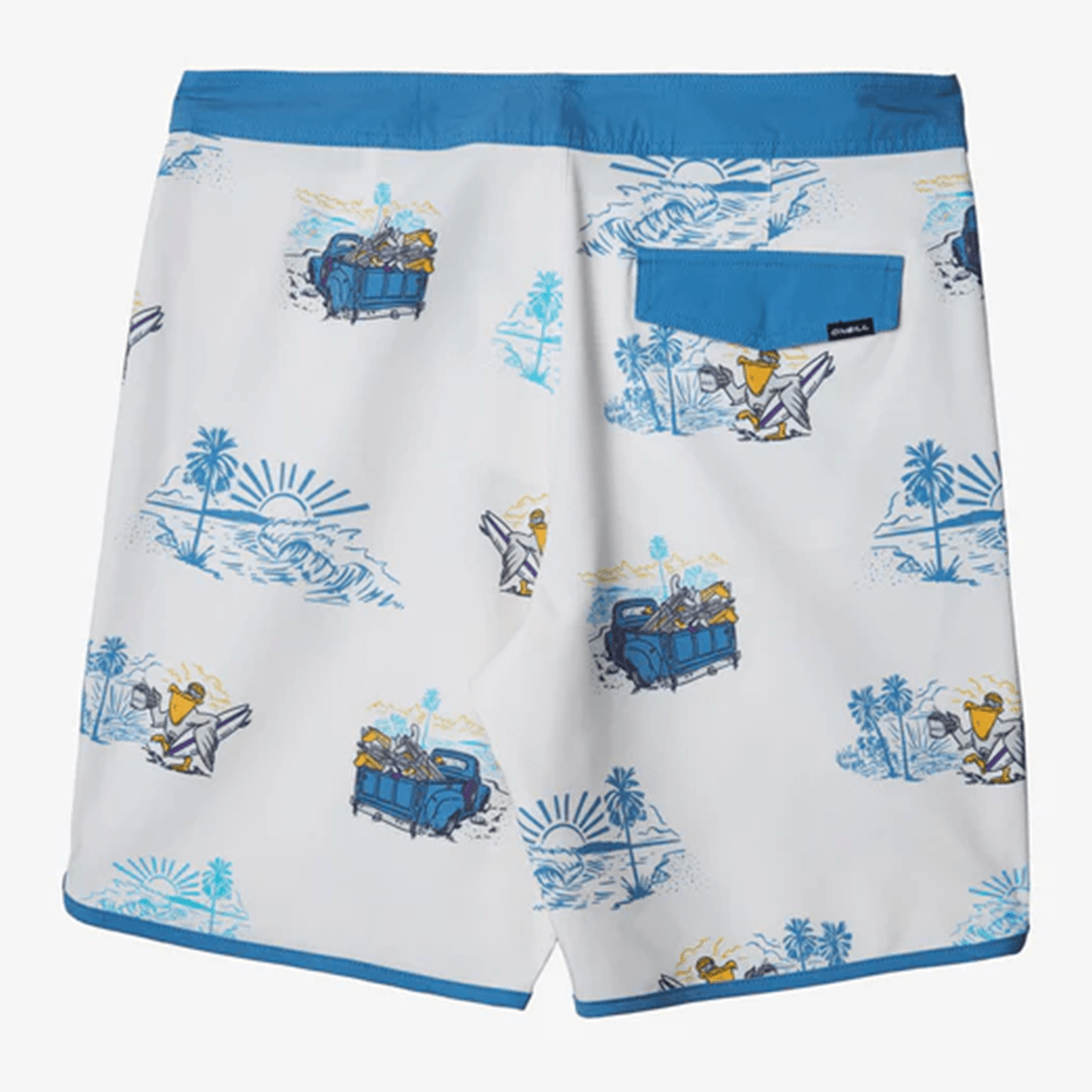 O'Neill Surf Patrol Boardshort in Cream - BoardCo