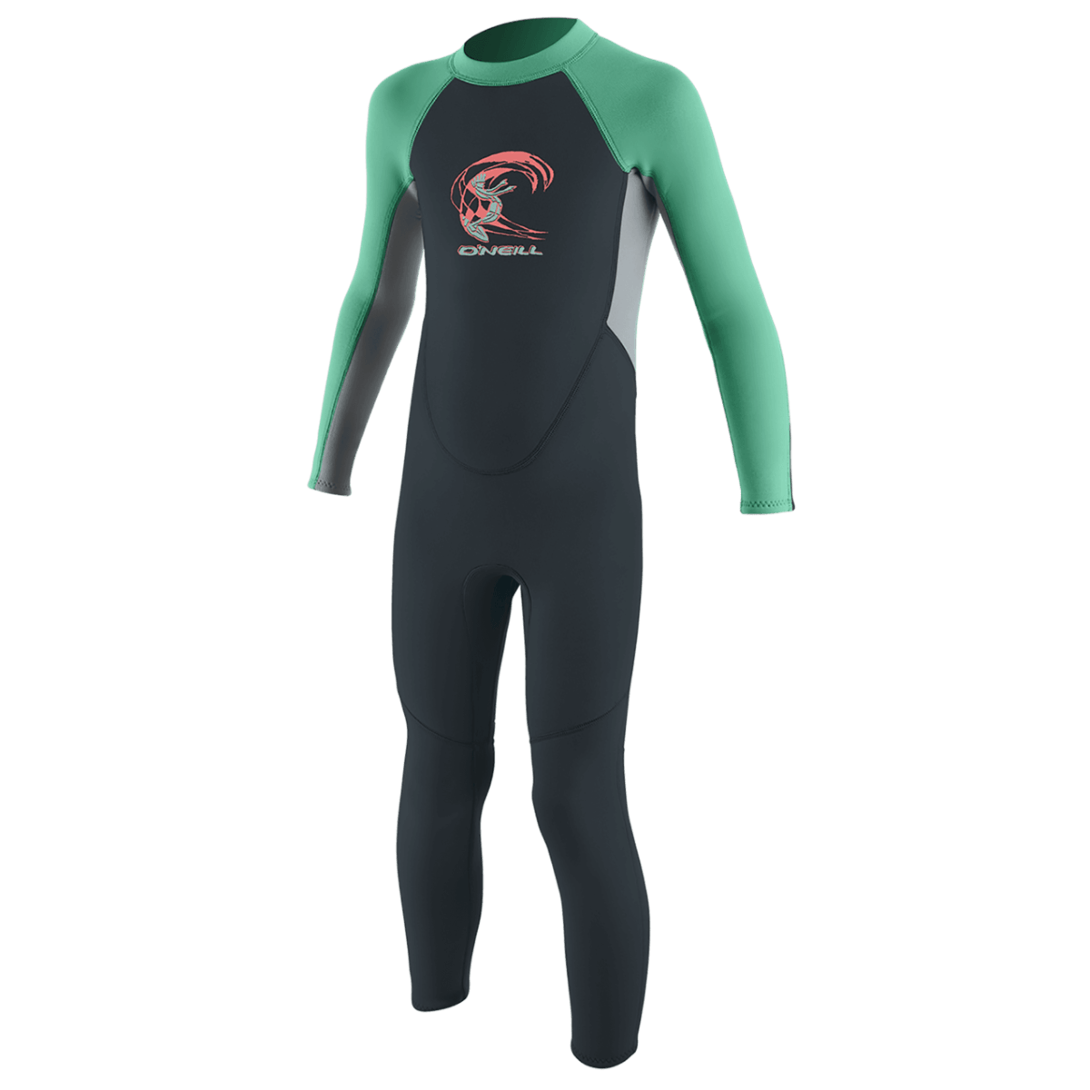 O'Neill Toddler Reactor-2 2mm BZ Full Wetsuit in Slate/Cool Grey/Seaglass - BoardCo