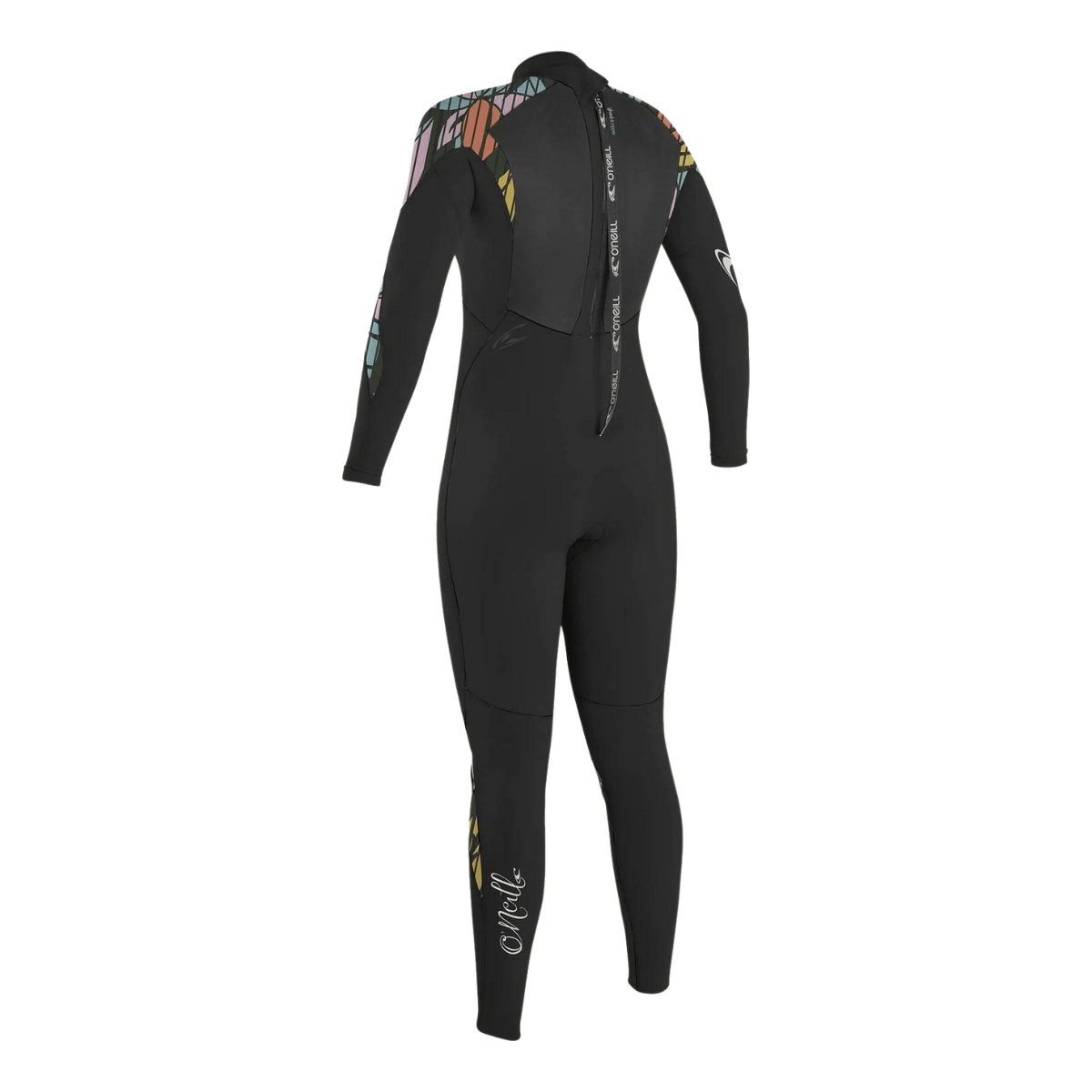 O'Neill Women's Epic 4/3 BZ Full Wetsuit in Black/Baylen - BoardCo