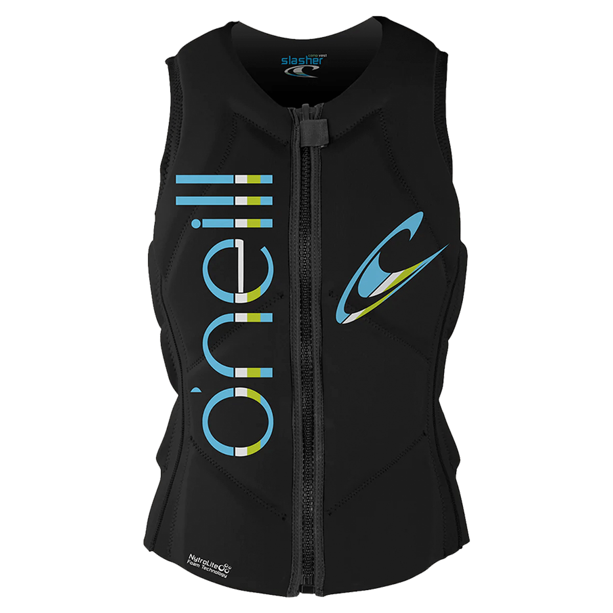O'Neill Women's Slasher Comp Vest in Black 2021 - BoardCo