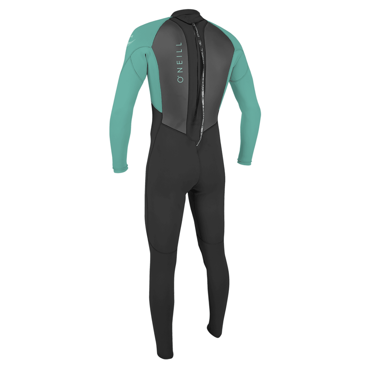 O'Neill Youth Reactor-2 3/2mm BZ Full Wetsuit in Black/Light Aqua - BoardCo