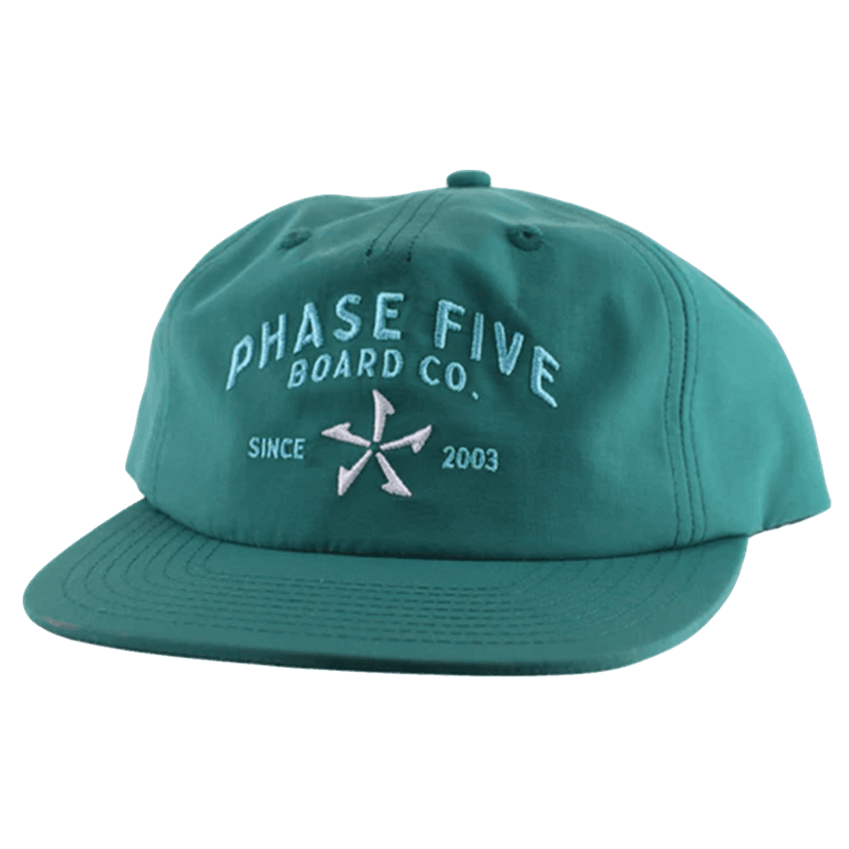 Phase 5 Captain Nylon Hat in Aqua - BoardCo