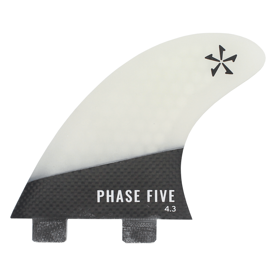 Phase 5 Carbon Twin Fin Set 4.3" - BoardCo