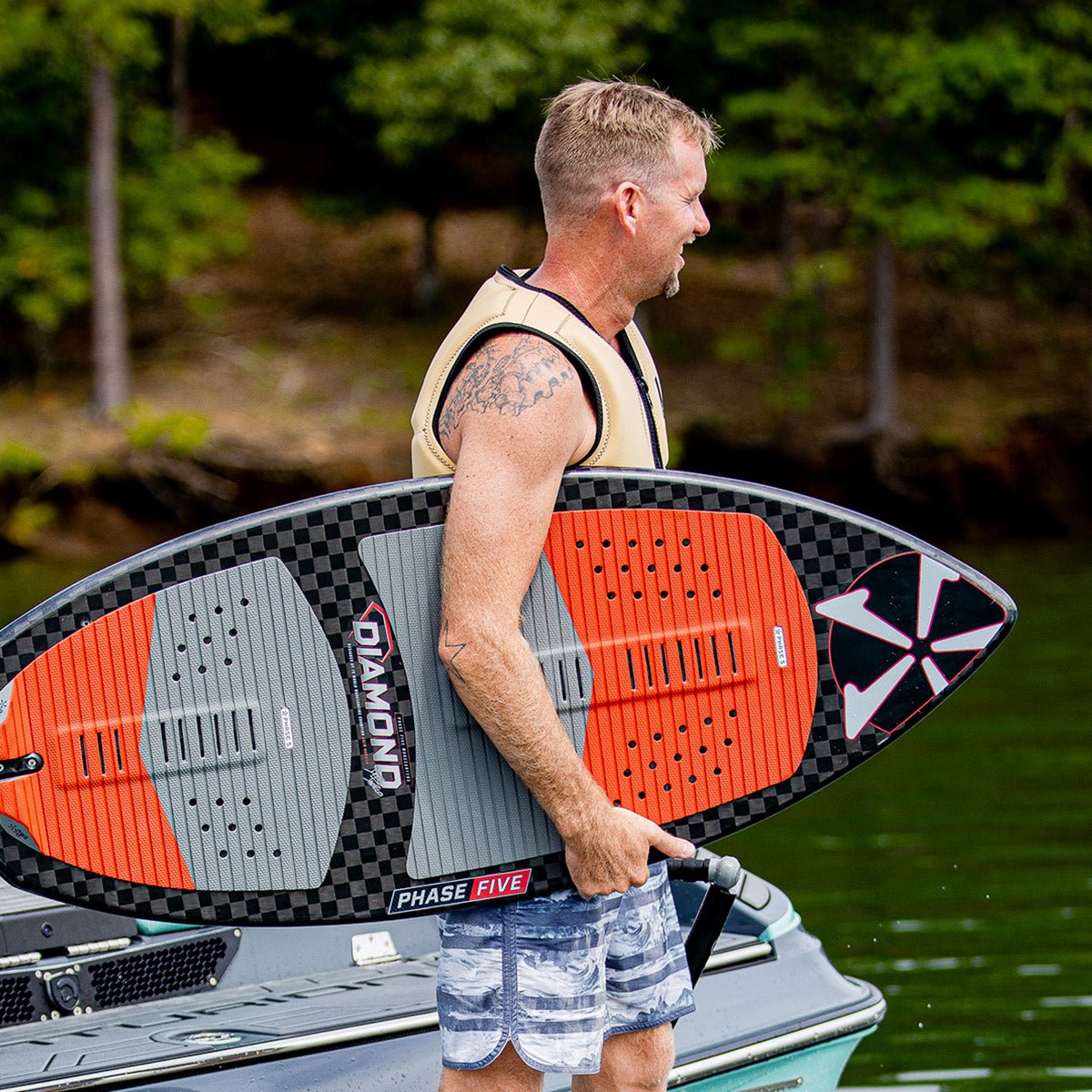 Phase 5 Diamond Turbo LTD Wakesurf Board 2021 - BoardCo