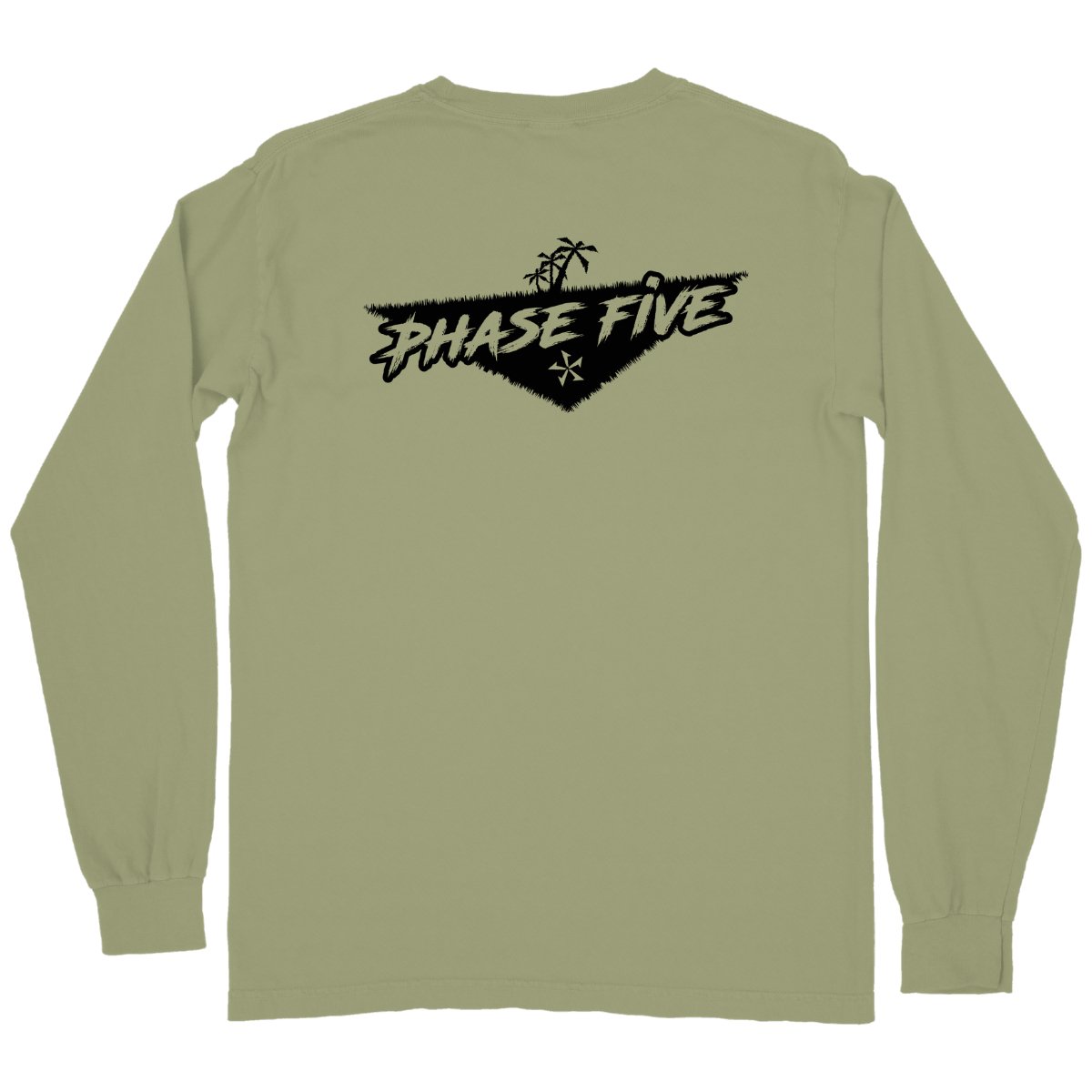 Phase 5 Palm Long Sleeve Tee in Moss - BoardCo