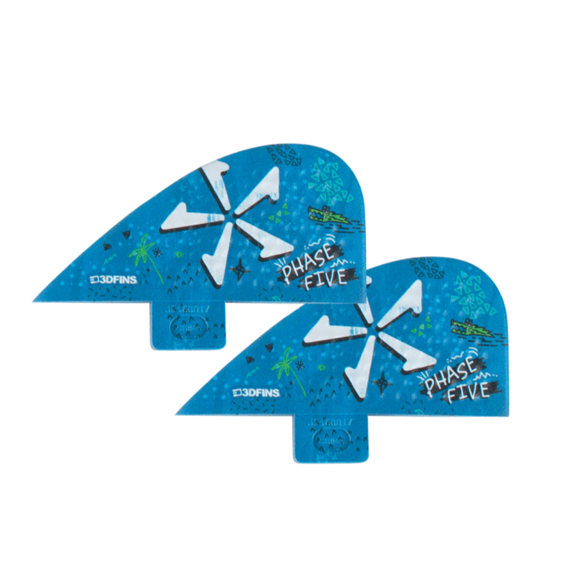 Phase 5 Payne 3D Dimpster Twin Fin Set - BoardCo