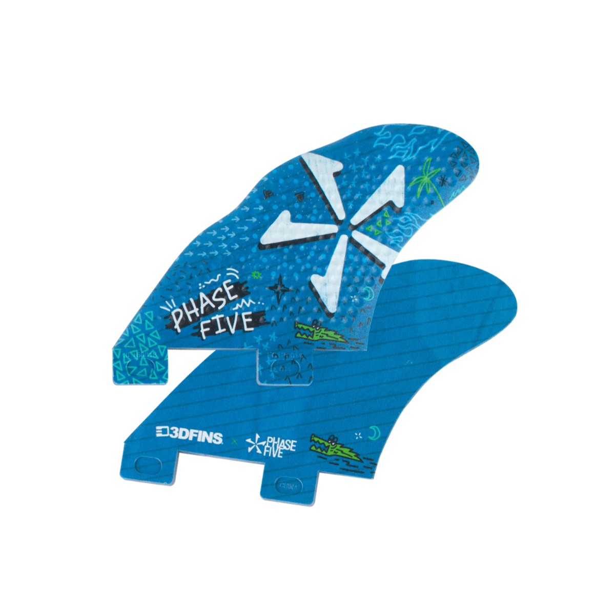 Phase 5 Payne 3D Speed Base Twin Fin Set - BoardCo