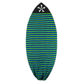 Phase 5 Wakesurf Board Sock in Lime/Blue - BoardCo
