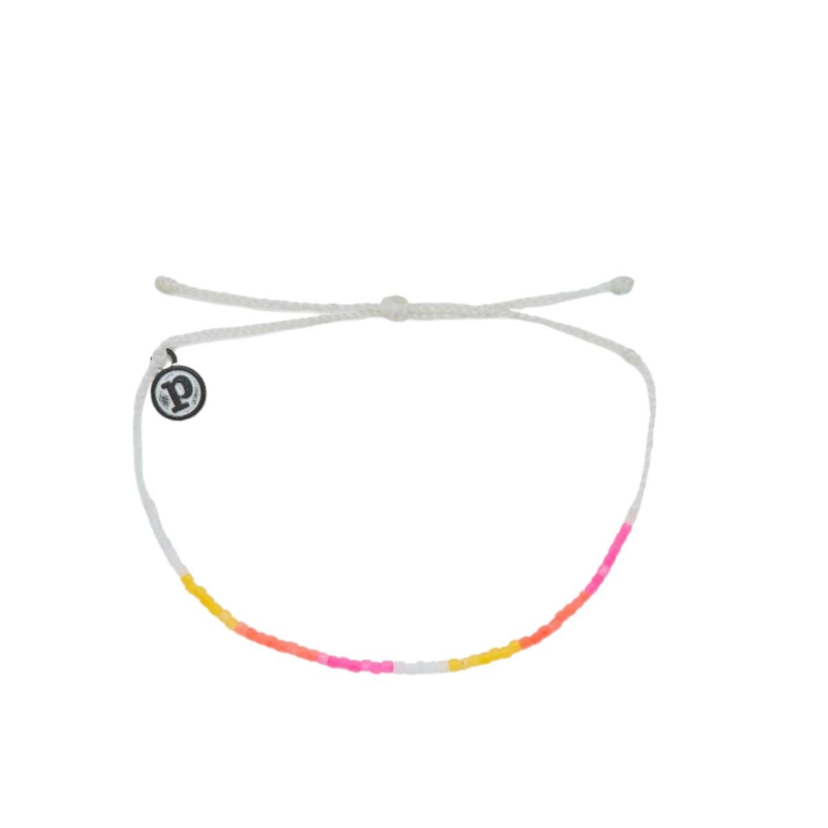 Pura Vida Neon Ombre Seed Bead Bracelet in Warm - BoardCo
