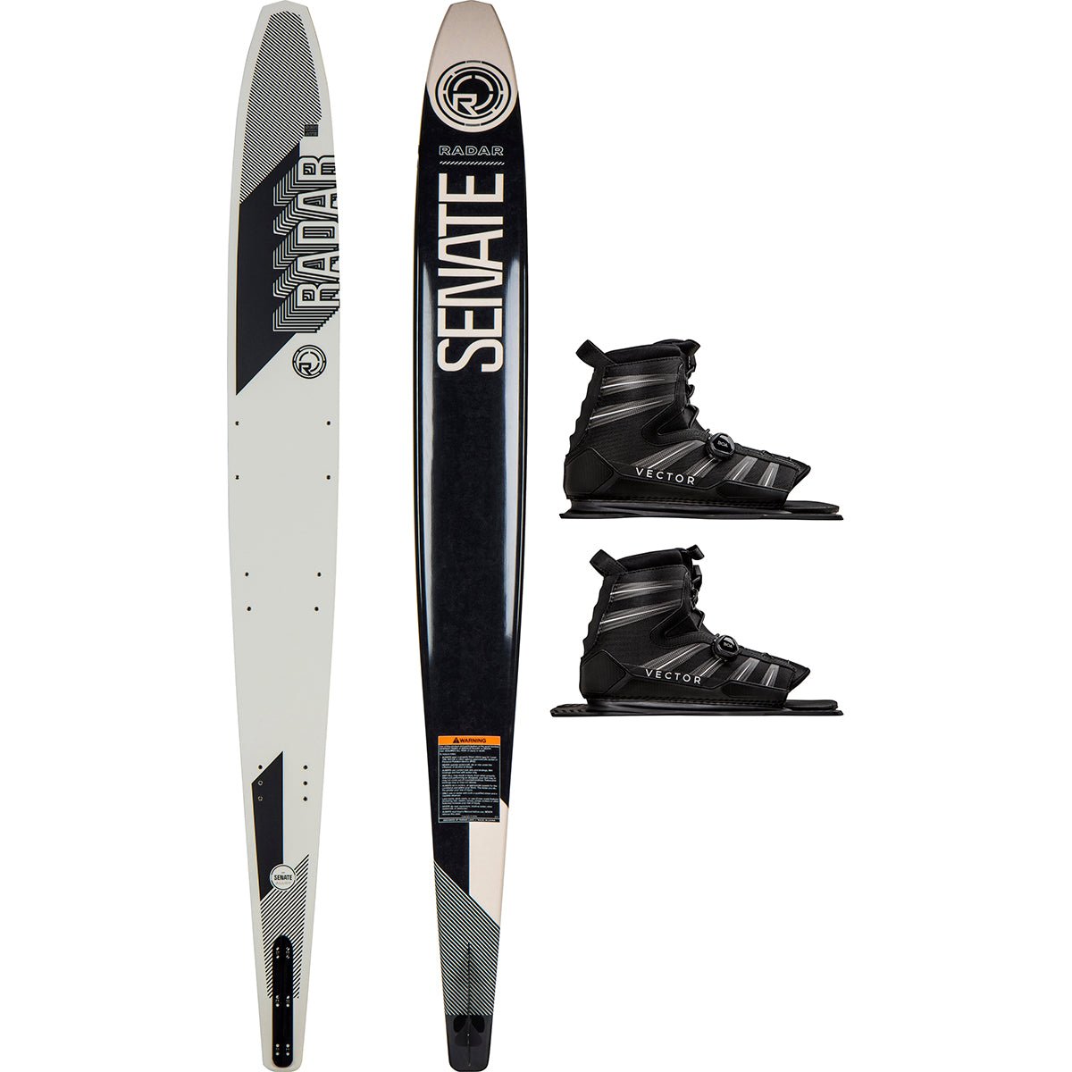 Radar Alloy Senate w/ Double Vector BOA Water Ski Package 2024 - BoardCo