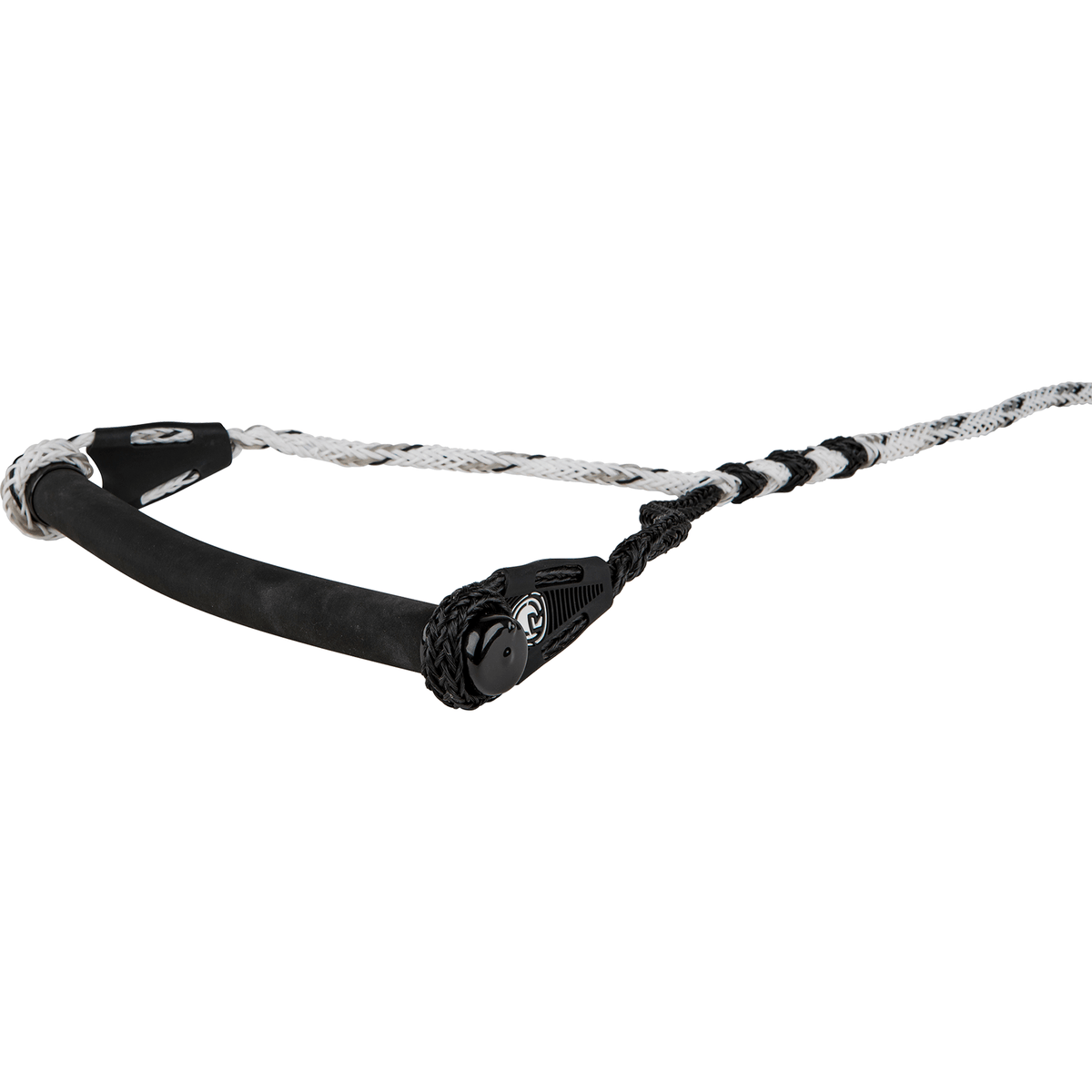 Radar BarLock 13 in. ARC Handle 1.062 in. Diam. Ski Handle in Black / White - BoardCo
