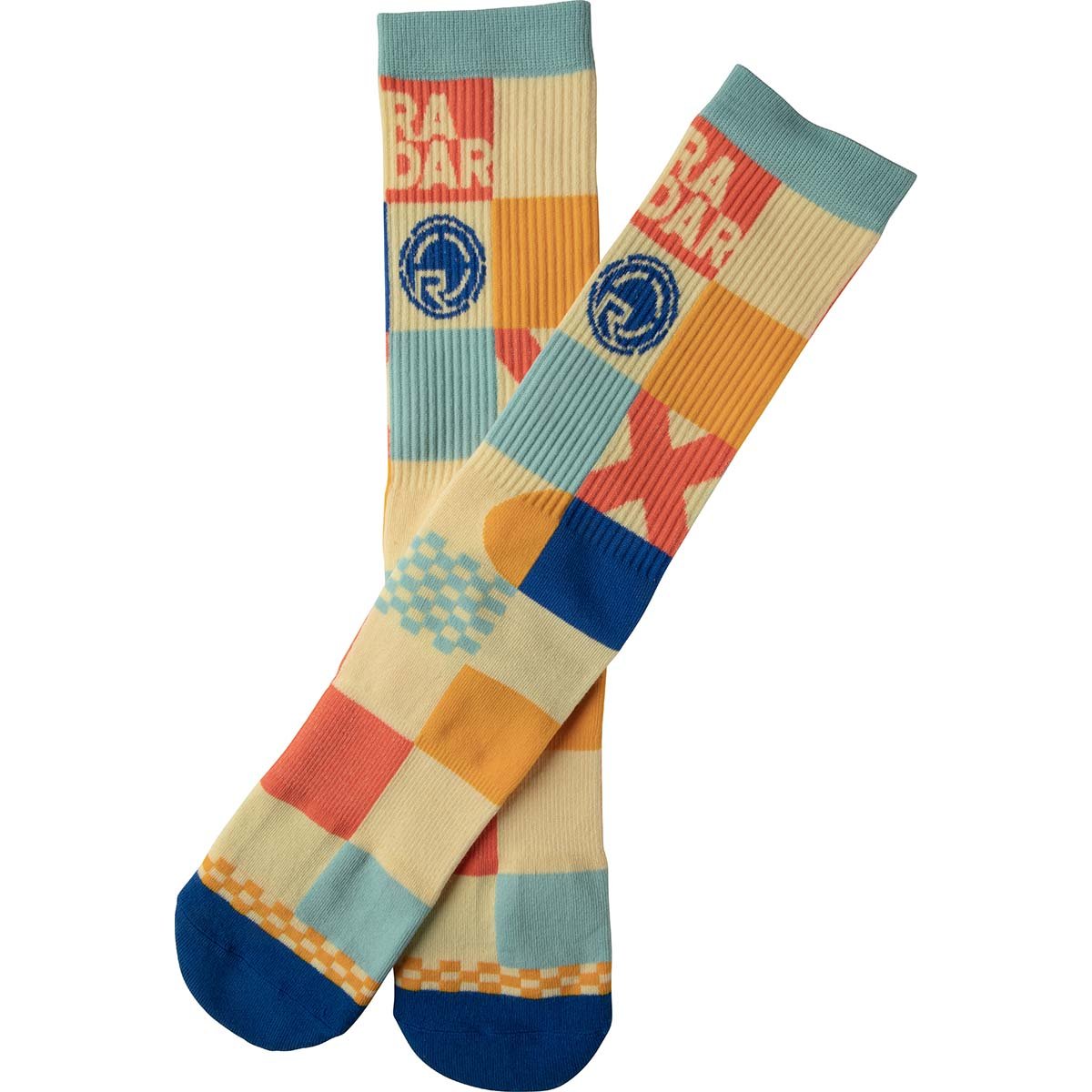 Radar Crew Socks in Disco - BoardCo