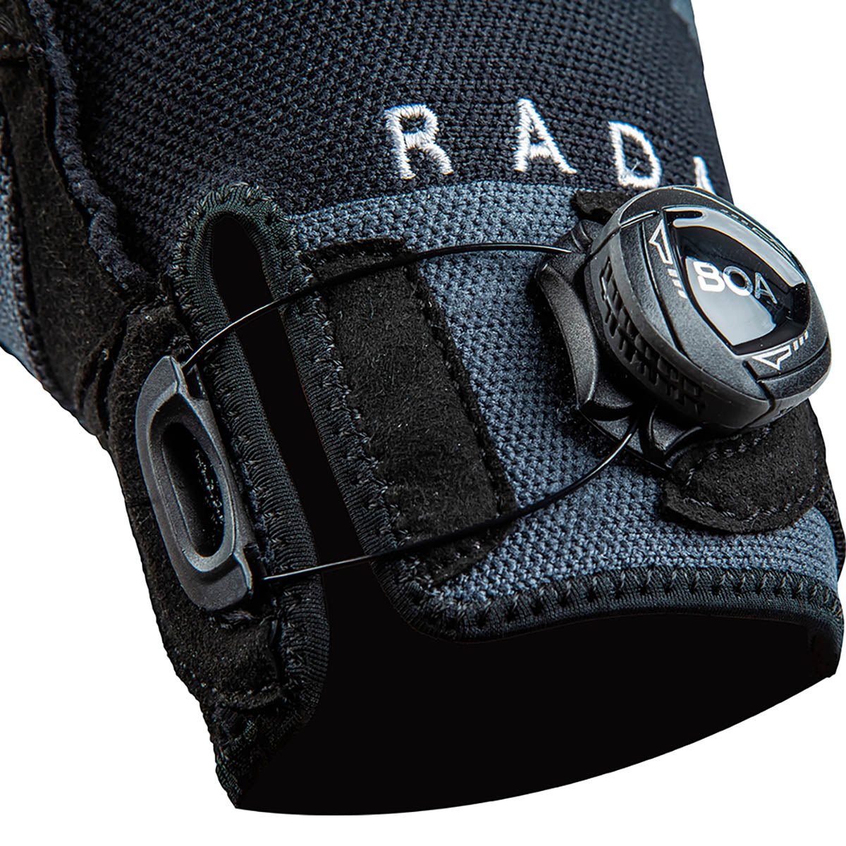 Radar Engineer Boa Inside-Out Water Ski Glove Black / Grey - BoardCo
