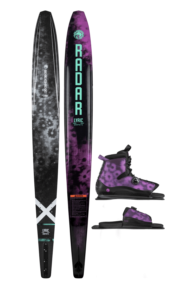 Radar Graphite Lyric w/ Lyric Boa Lyric Boa ARTP Water Ski Package 2022 - BoardCo
