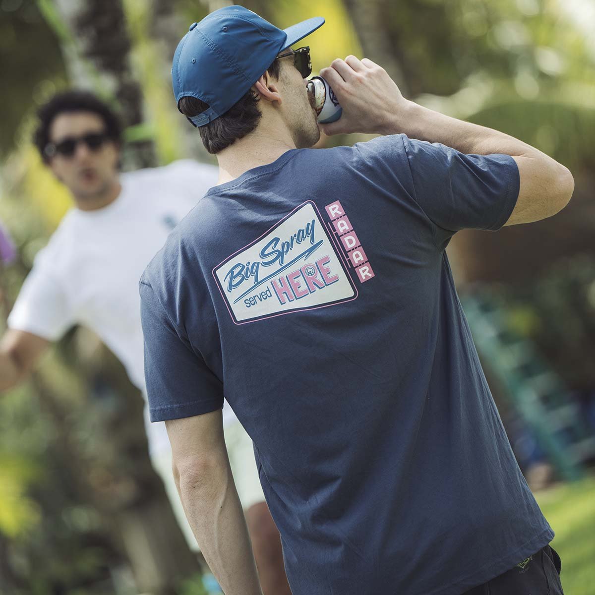 Radar Hotel Radar Tee in Indigo - BoardCo