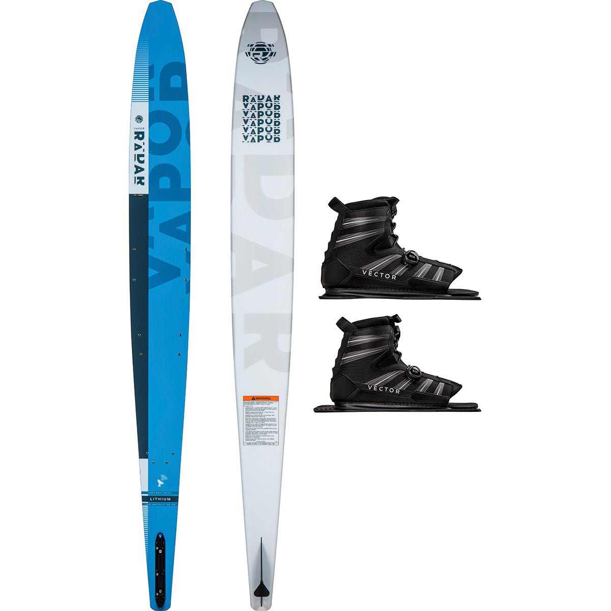 Radar Lithium Vapor w/ Double Vector BOA Water Ski Package 2024 - BoardCo