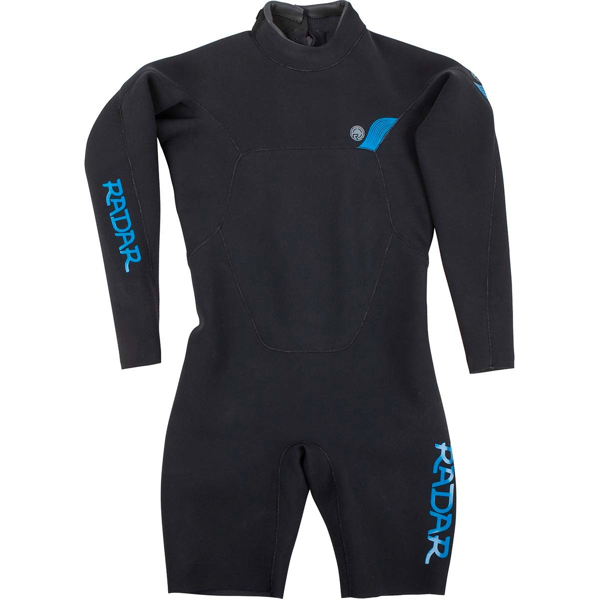 Radar Long Sleeve Shorty Wetsuit in Black - BoardCo