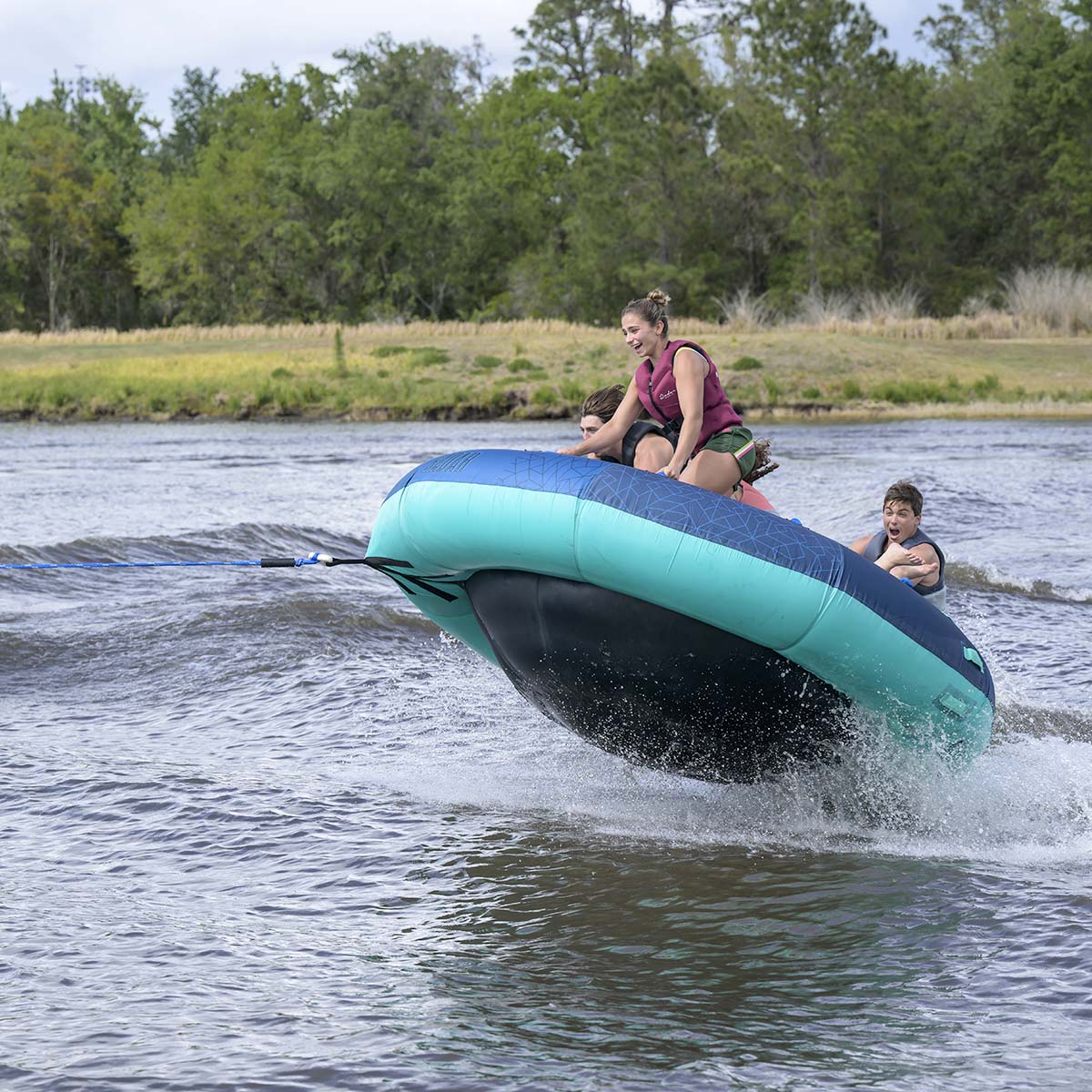 Radar Orbit 4 Person Tube in Teal / Blue - BoardCo