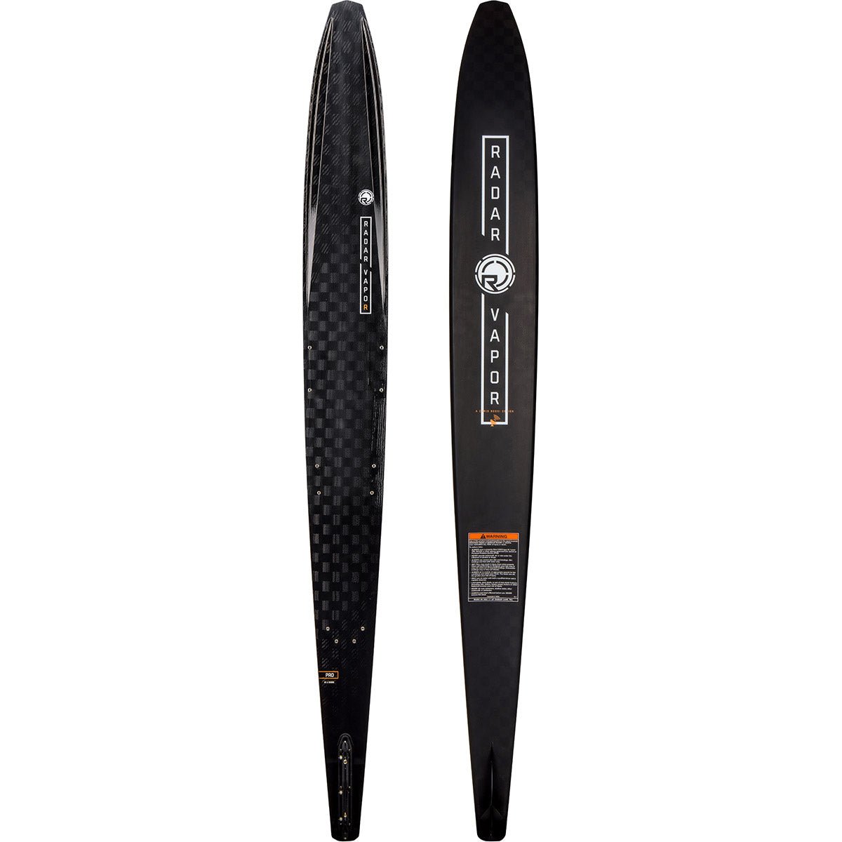 Radar Pro Build Vapor Water Ski Black/Textreme 2023 - BoardCo