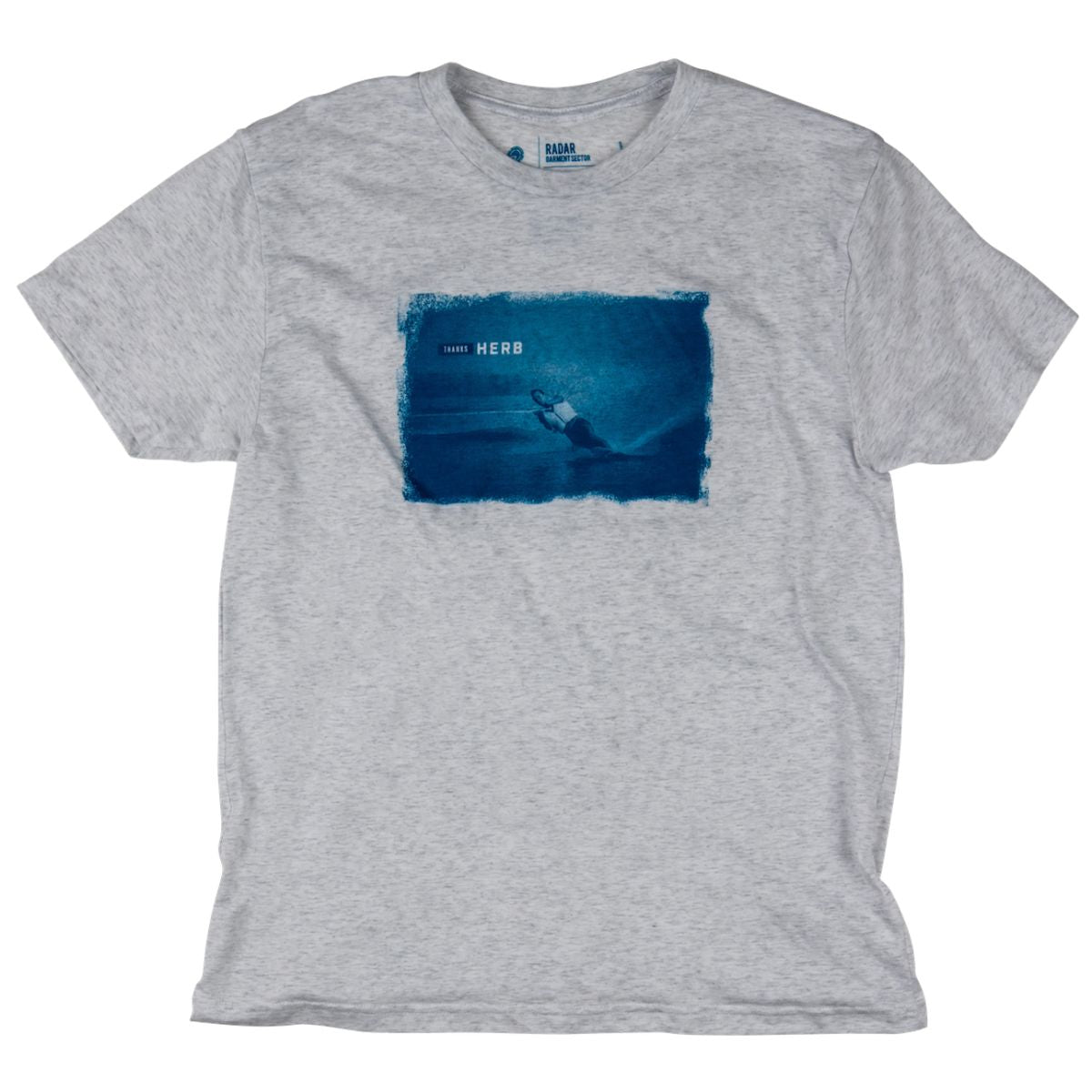 Radar Thanks Herb Tee in Heather White - BoardCo