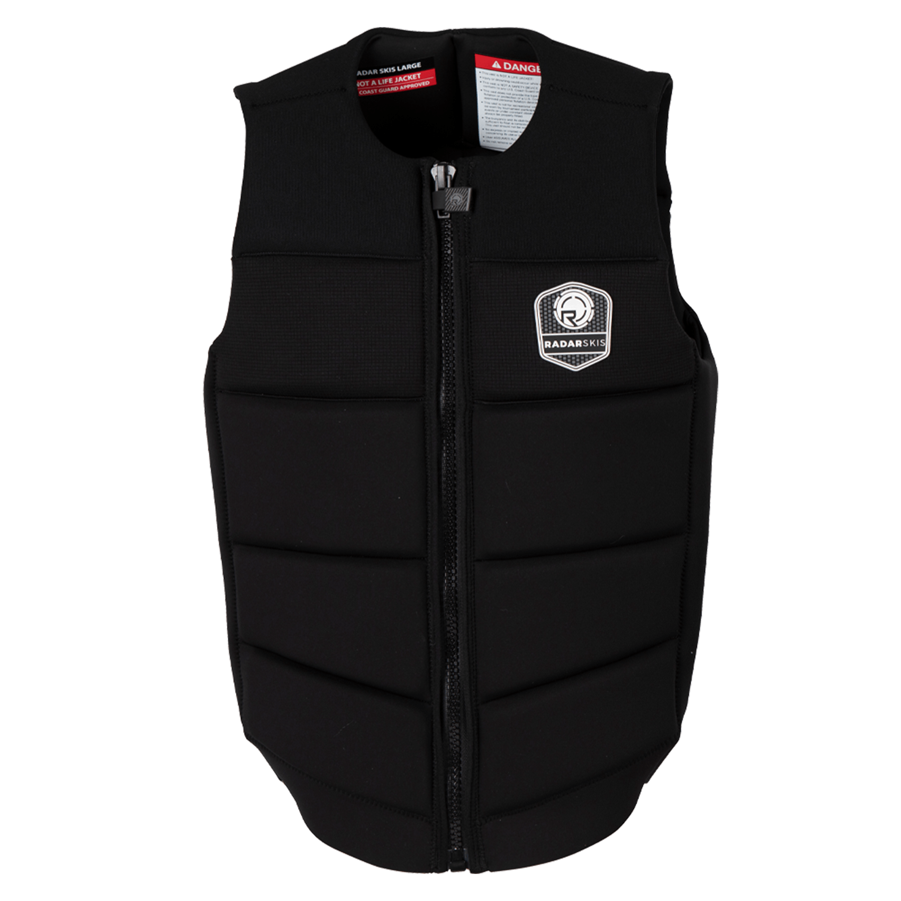 Radar Tidal Comp Wake Vest in Black - BoardCo