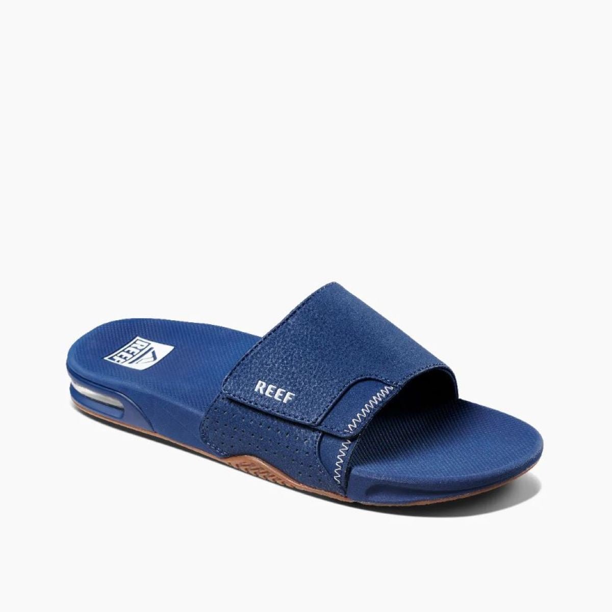 Reef Fanning Slide Navy/Gum Men's Sandal - BoardCo