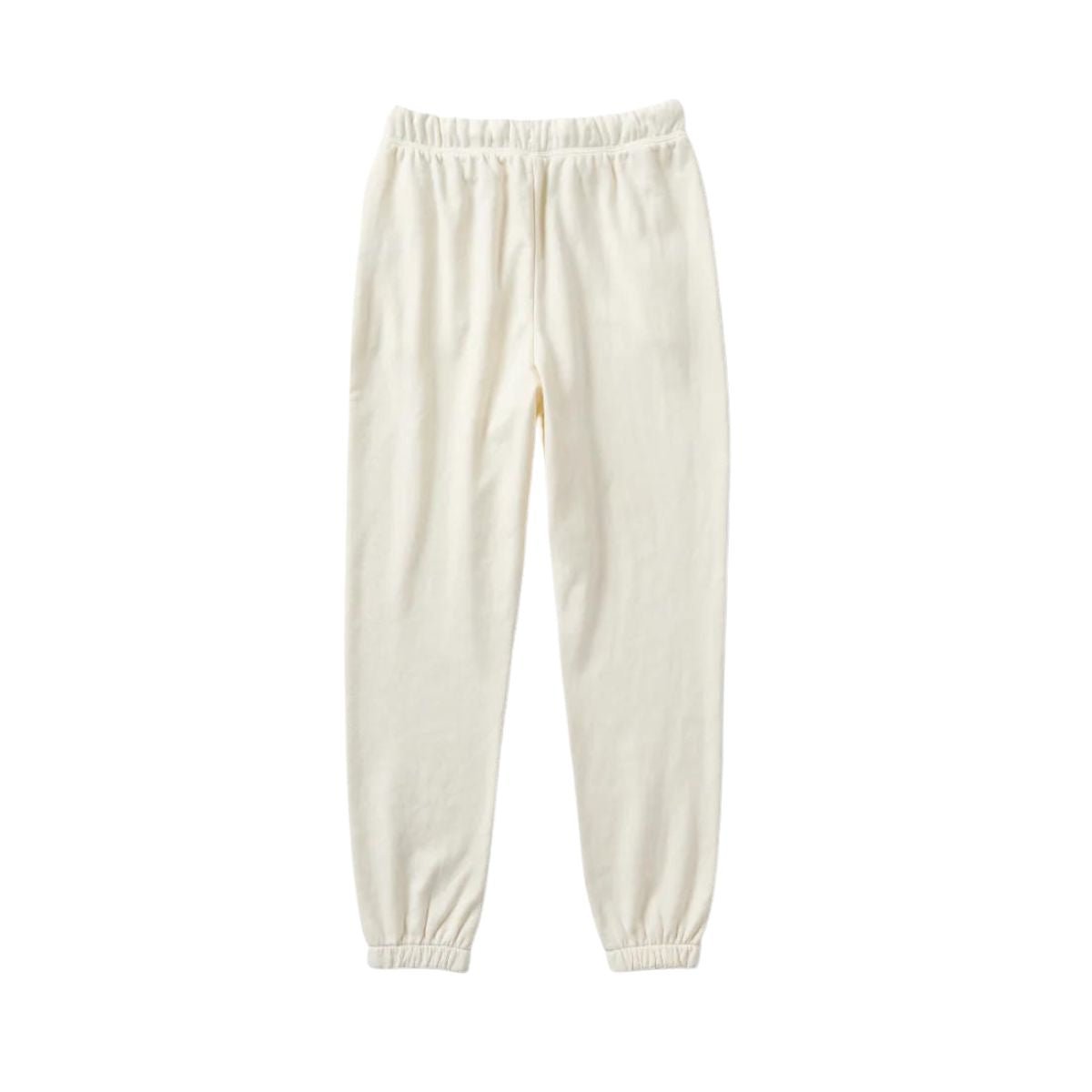 Reef Fronds French Terry Jogger in Marshmallow - BoardCo