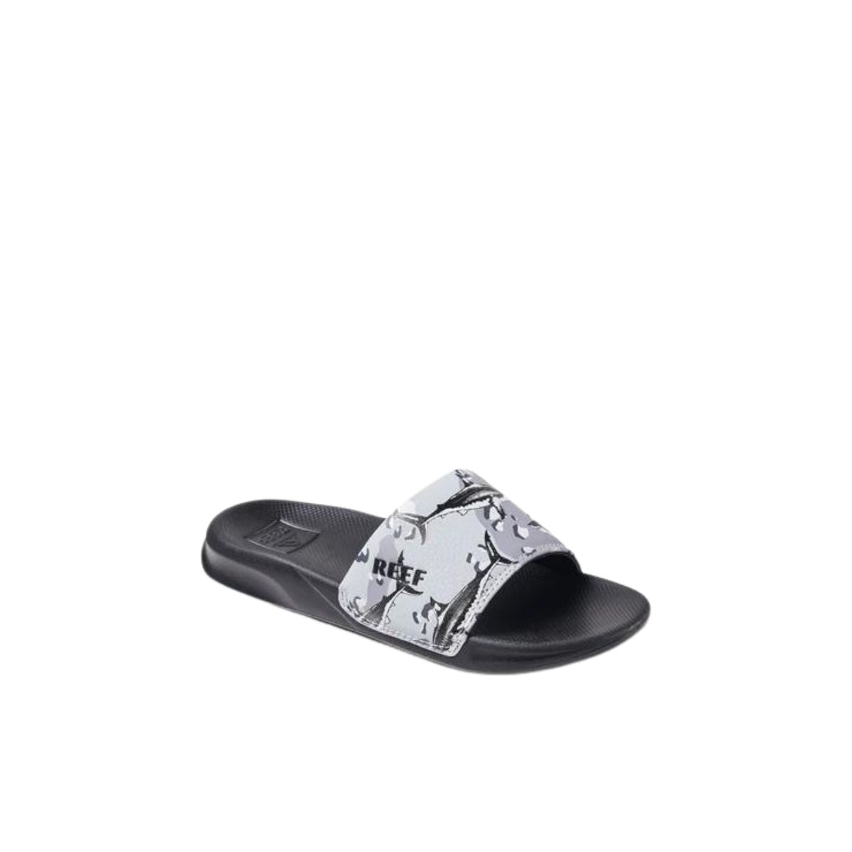 Reef Kids One Slide in Grey Camo Shark - Main Image