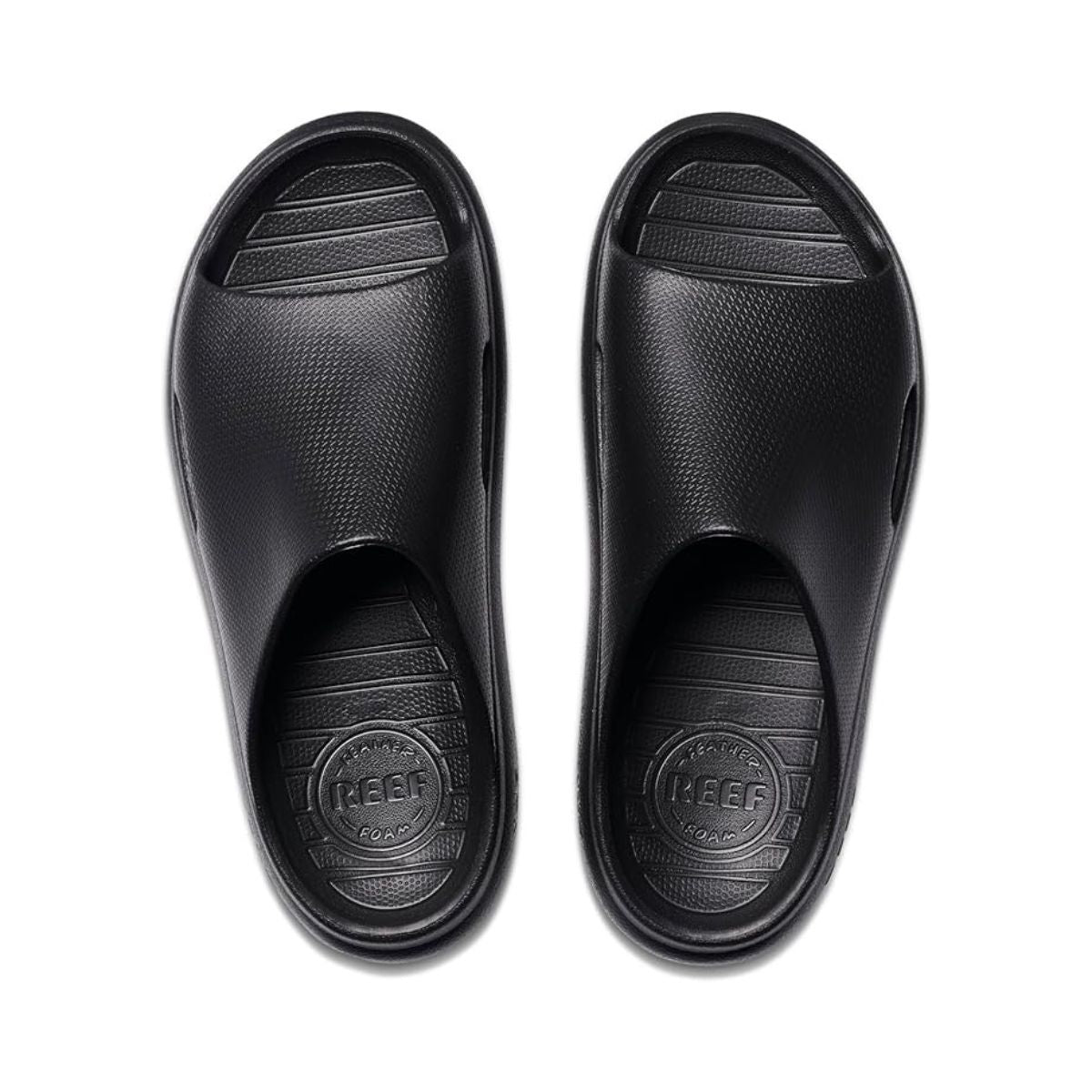 Reef Kids Rio Slide in Black - BoardCo