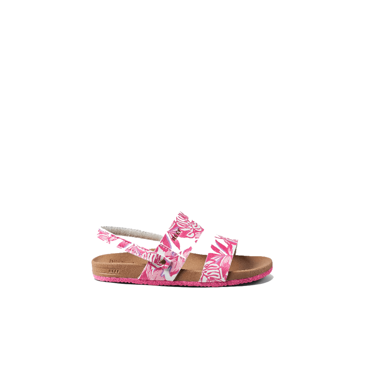 Reef Little Cushion Vista Kids Sandal in Monstera - BoardCo