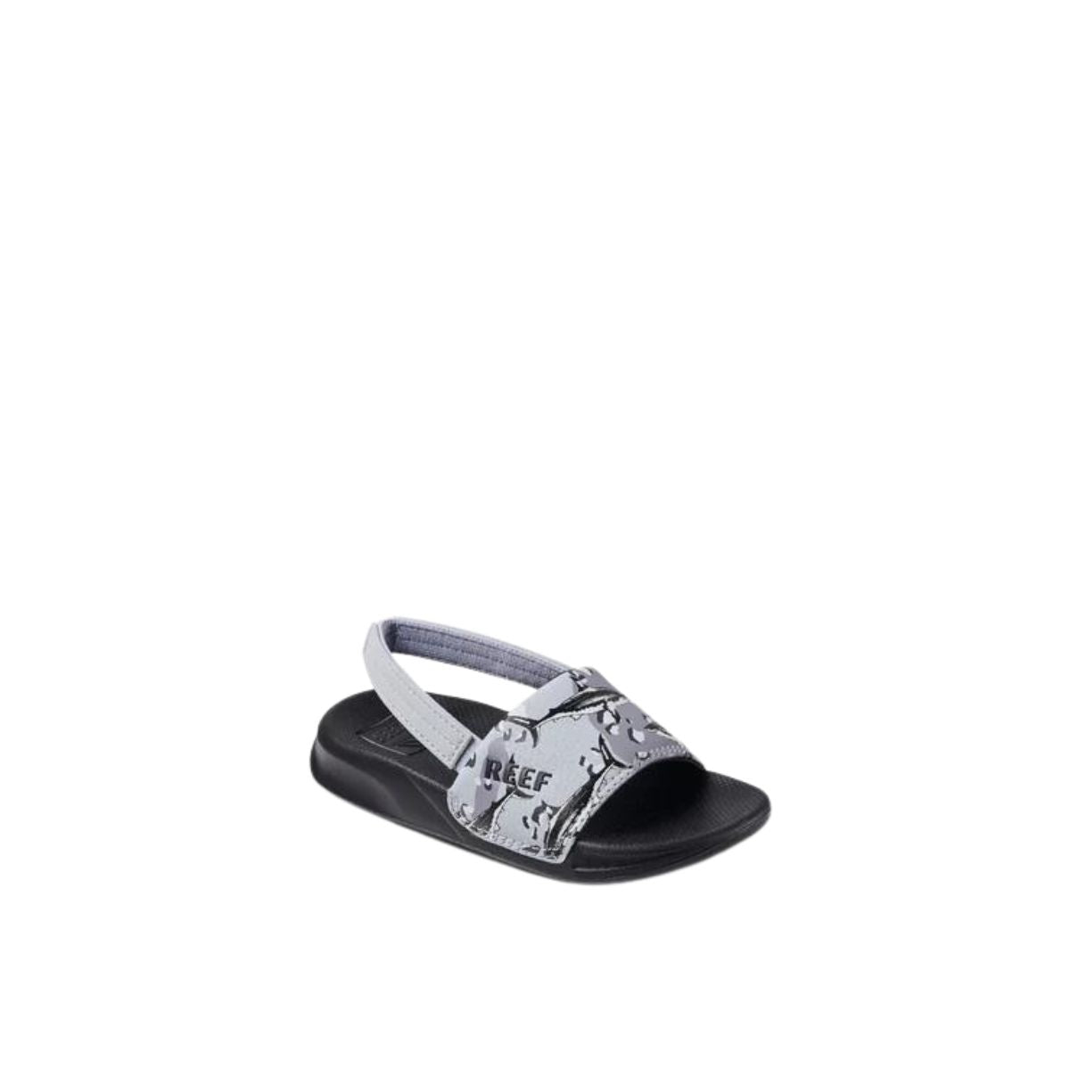 Reef Little One Kids Slide Sandal in Grey Camo Shark – BoardCo