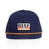 Reef Newbury Flat Bill Cord Hat in Insignia Blue - BoardCo
