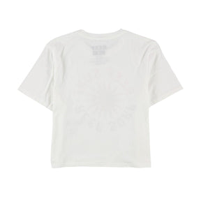 Reef Opposites Cropped Short Sleeve Crew in Marshmallow - BoardCo