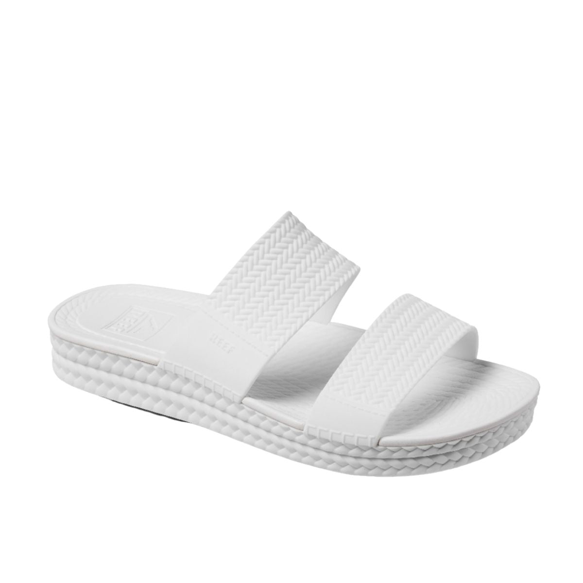 Reef Water Vista Slide in White Women's Sandal - BoardCo