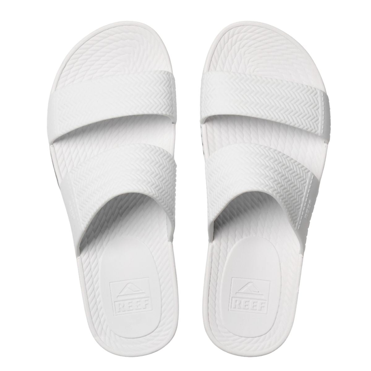 Reef Water Vista Slide in White Women's Sandal - BoardCo