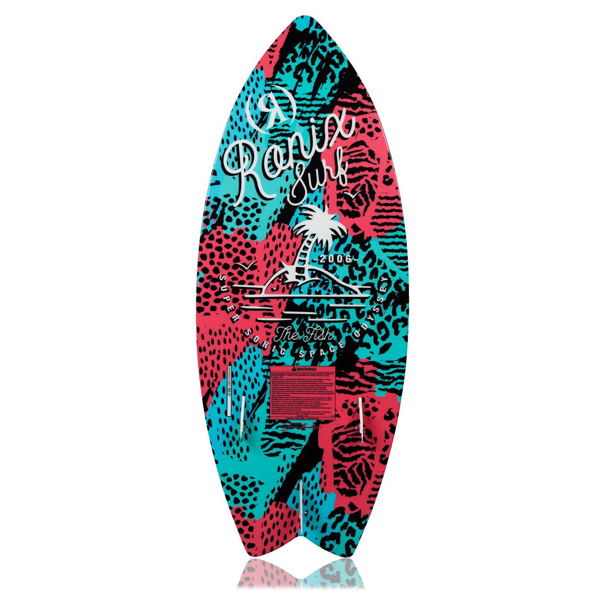 Ronix Girls Super Sonic Space Odyssey Fish Wakesurf Board 2022 - BoardCo