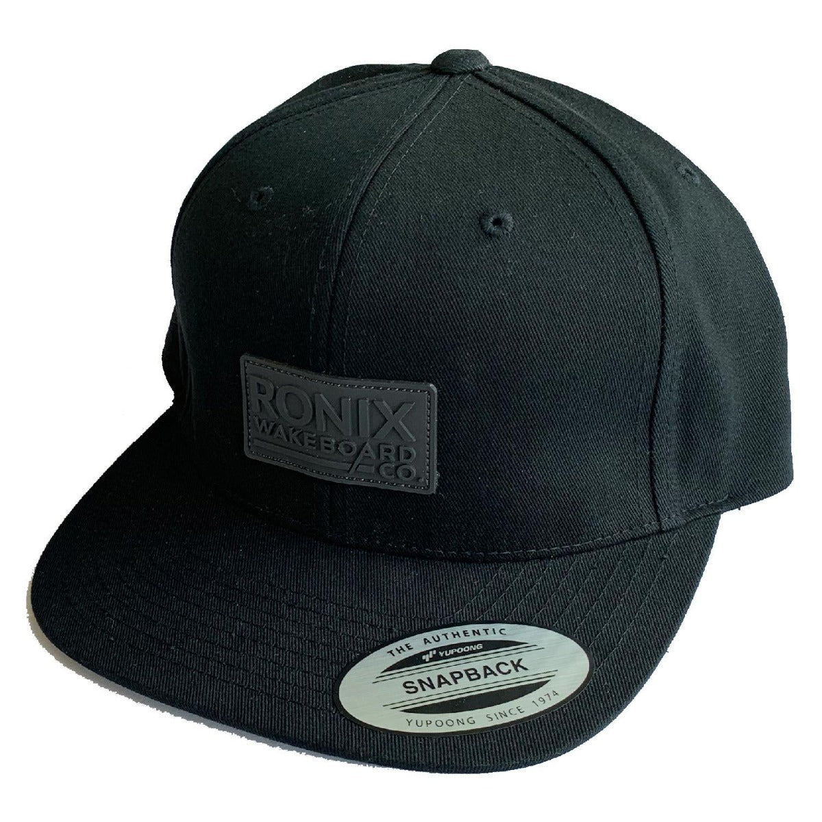 Ronix International Snap Back Hat in Black - BoardCo